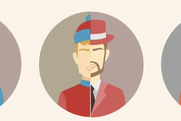 Abstract representation of a racing mind